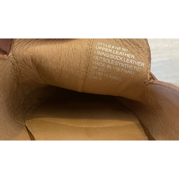 Madewell Corinne Lugsole Loafer Mule 8 Dried Maple Brown Chunky 90's Preppy - Picture 13 of 14